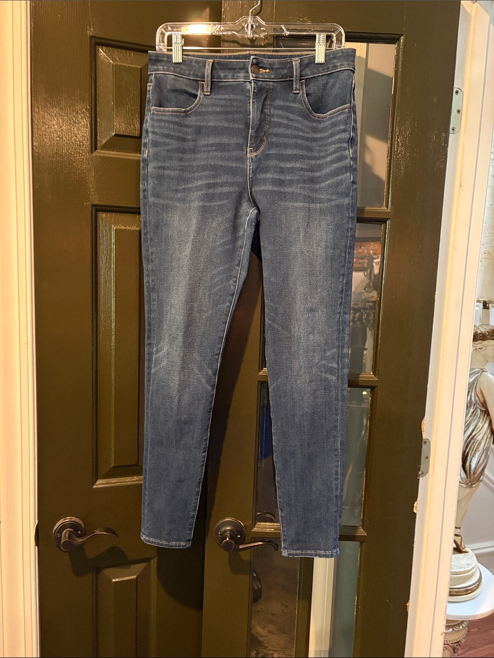 American Eagle Outfitters Blue Denim Skinny Jeans